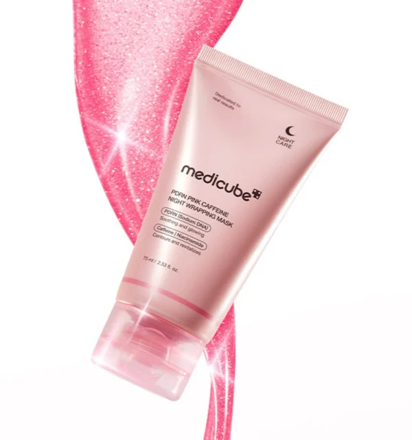 Medicube PDRN Pink Caffeine Night Wrapping Mask