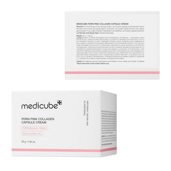 Medicube PDRN Pink Collagen Capsule Cream – 55g
