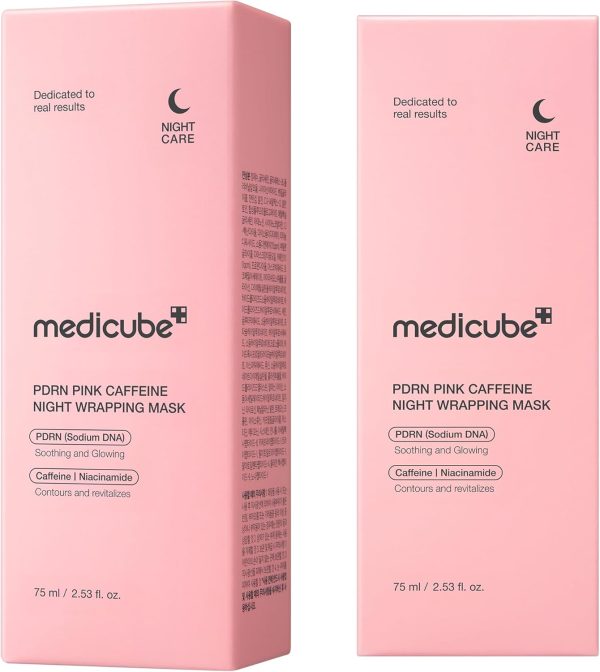 Medicube PDRN Pink Caffeine Night Wrapping Mask