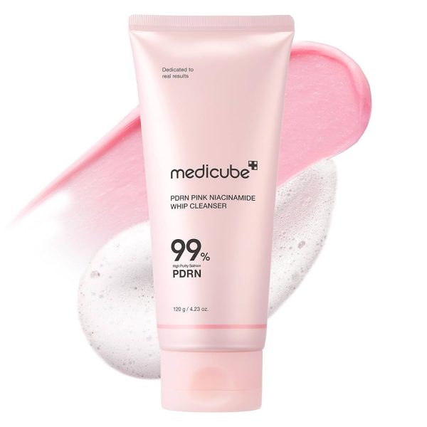 Medicube PDRN Pink Niacinamide Whip Cleanser – 120g