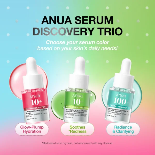 Anua Serum Mini Trio Set – 3x10ml