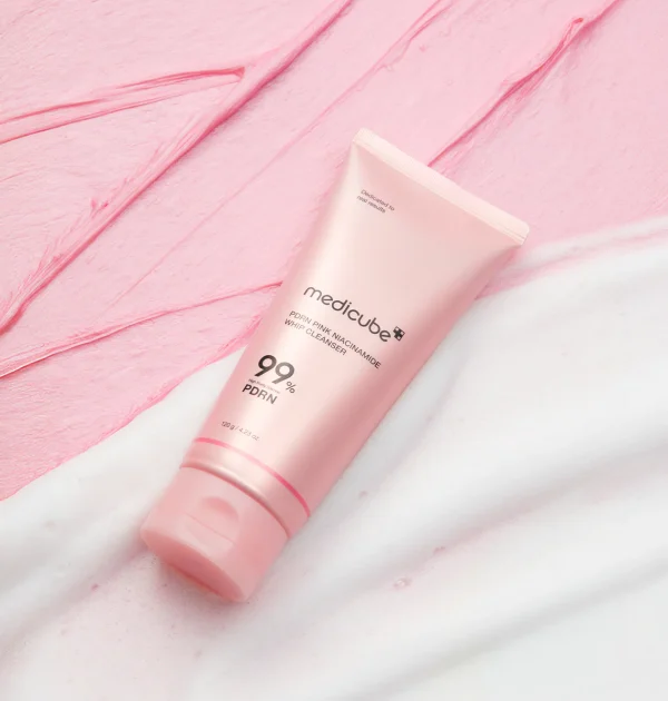 Medicube PDRN Pink Niacinamide Whip Cleanser – 120g