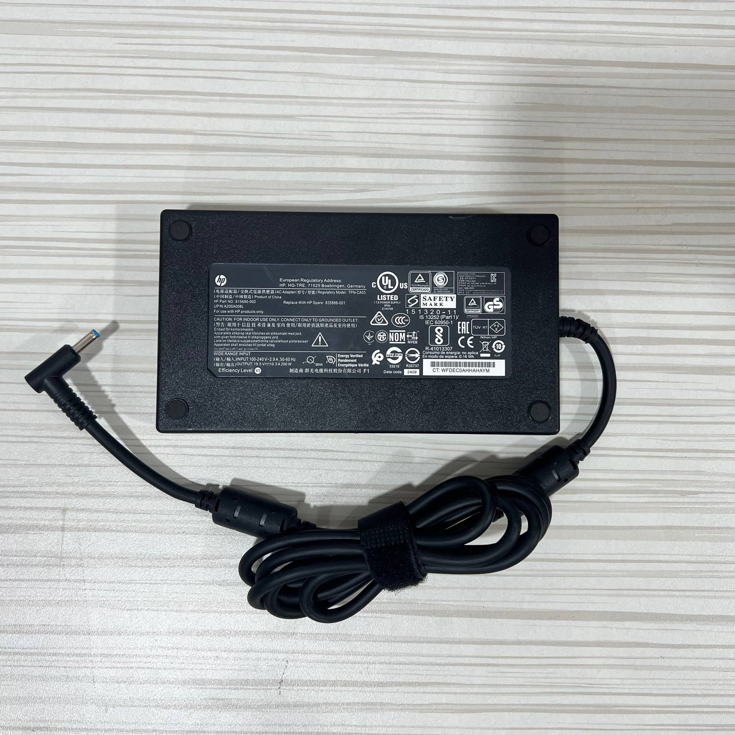 HP fiche bleu 19.5V/10.3A 200W Adapter